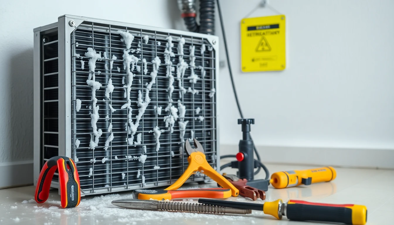Frozen AC Coil Repair